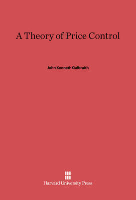 Book cover for A Theory of Price Control