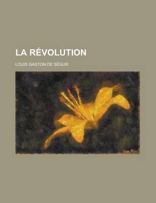 Book cover for La Revolution