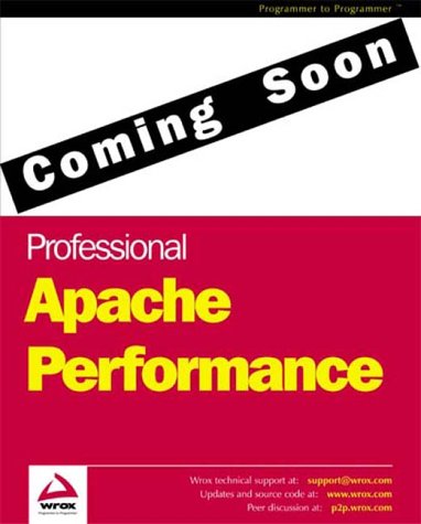 Book cover for Professional Apache Performance