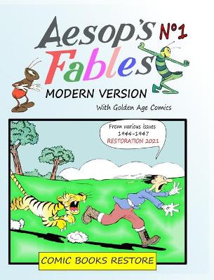 Book cover for Aesop's Fables, Modern version N�1