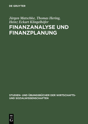 Book cover for Finanzanalyse Und Finanzplanung