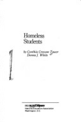 Cover of Homeless Students