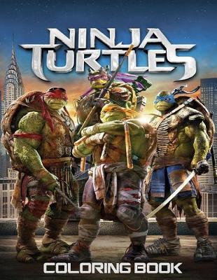 Book cover for Ninja Turtles Coloring Book