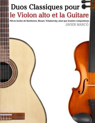 Book cover for Duos Classiques Pour Le Violon Alto Et La Guitare