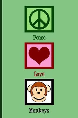 Book cover for Peace Love Monkeys