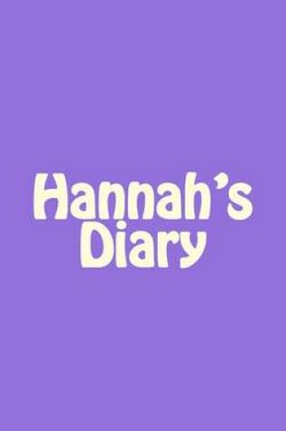 Cover of Hannah's Diary