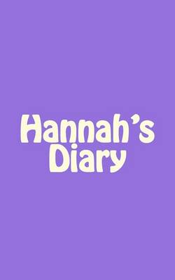 Cover of Hannah's Diary
