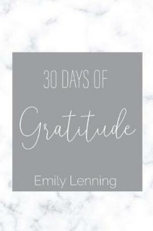 Cover of 30 Days of Gratitude