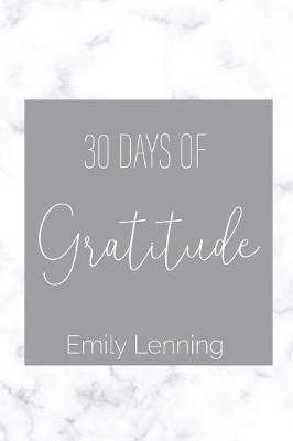 Book cover for 30 Days of Gratitude