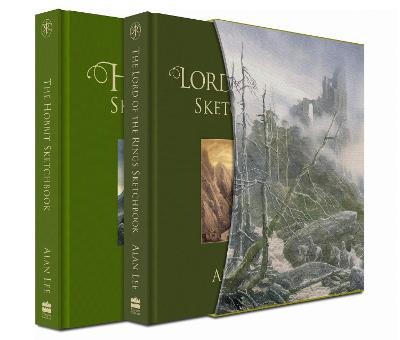 Book cover for The Hobbit Sketchbook & The Lord of the Rings Sketchbook