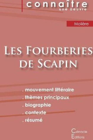 Cover of Fiche de lecture Les Fourberies de Scapin de Moliere (Analyse litteraire de reference et resume complet)