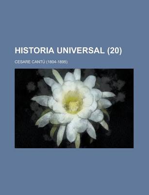 Book cover for Historia Universal (20)