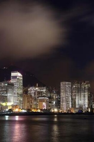 Cover of Downtown Hong Kong Skyline and Ocean at Night, Jumbo Oversized