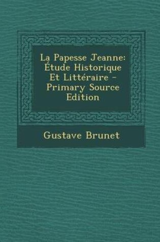 Cover of La Papesse Jeanne