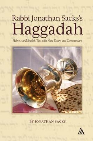 Cover of Rabbi Jonathan Sacks's Haggadah