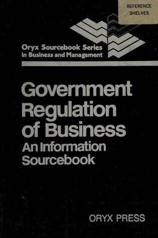 Cover of Government Regulation of Business
