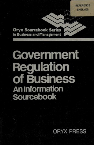 Book cover for Government Regulation of Business