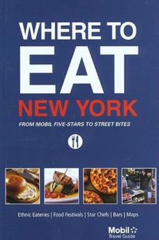 Cover of Where to Eat New York