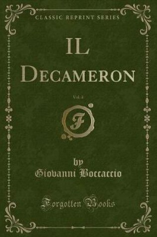 Cover of Il Decameron, Vol. 4 (Classic Reprint)
