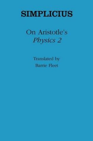 Cover of On Aristotle's "Physics 2"