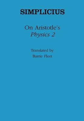 Book cover for On Aristotle's "Physics 2"