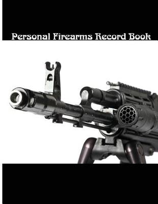 Book cover for Personal Firearms Record Book