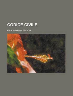 Book cover for Codice Civile