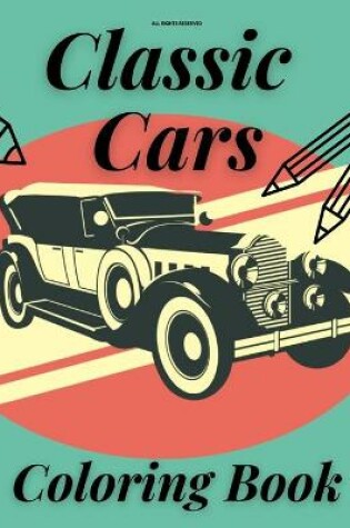 Cover of Classic Cars Coloring Book