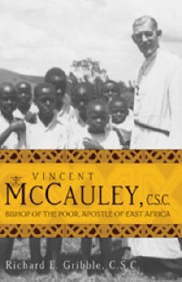 Book cover for Vincent McCauley, CSC