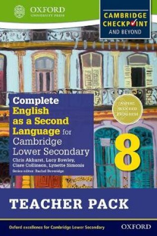 Cover of Complete English as a Second Language for Cambridge Lower Secondary Teacher Pack 8