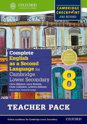 Book cover for Complete English as a Second Language for Cambridge Lower Secondary Teacher Pack 8