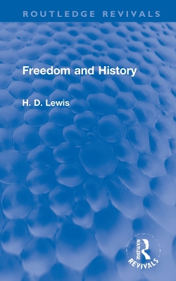 Book cover for Freedom and History