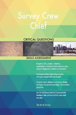 Book cover for Survey Crew Chief Critical Questions Skills Assessment