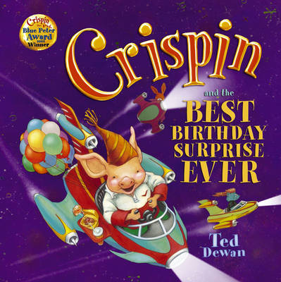 Book cover for Crispin and the Best Birthday Surprise Ever