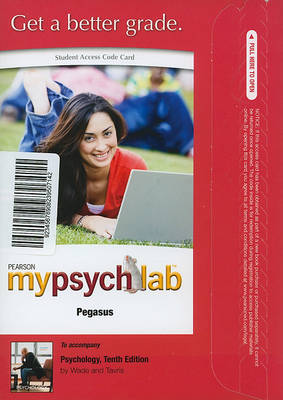 Book cover for MyLab Psychology  Pegasus -- Standalone Access Card -- for Psychology