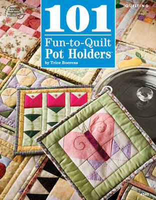 Book cover for 101 Fun-to-Quilt Pot Holders