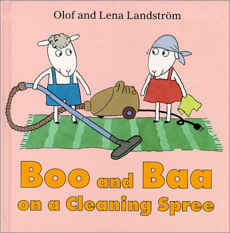 Book cover for Boo and Baa on a Cleaning Spree