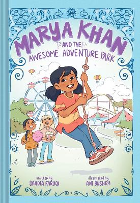 Book cover for Marya Khan and the Awesome Adventure Park (Marya Khan #4)