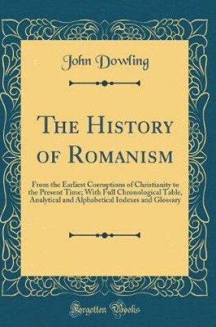 Cover of The History of Romanism