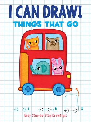 Book cover for I Can Draw! Things That Go