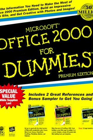Cover of Microsoft Office 2000 for Dummies Premium Edition