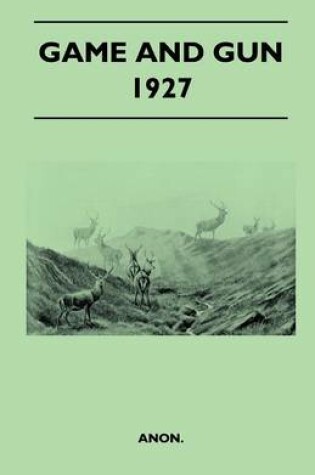 Cover of Game And Gun 1927