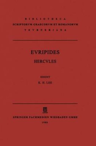 Cover of Evripides Hercvles