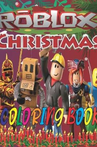 Cover of Roblox Christmas Coloring Book