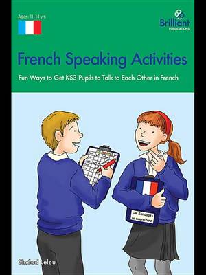 Book cover for French Speaking Activities (Ks3)