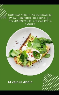 Book cover for Comidas y recetas saludables para diabéticos de 7 días que no aumentan el azúcar en la sangre