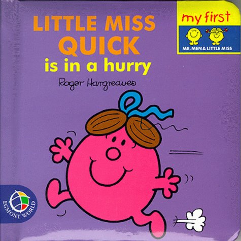 Book cover for Little Miss Quick in a Hurry