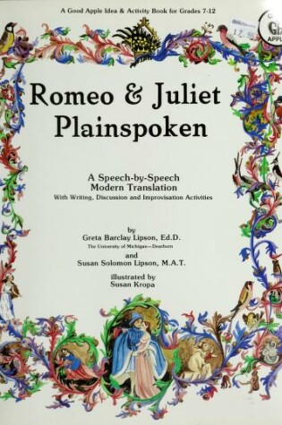 Cover of Romeo & Juliet, Plainspoken