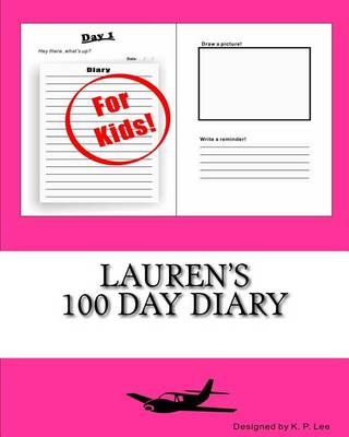 Book cover for Lauren's 100 Day Diary