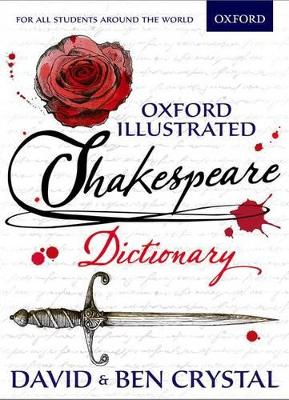 Book cover for Oxford Illustrated Shakespeare Dictionary